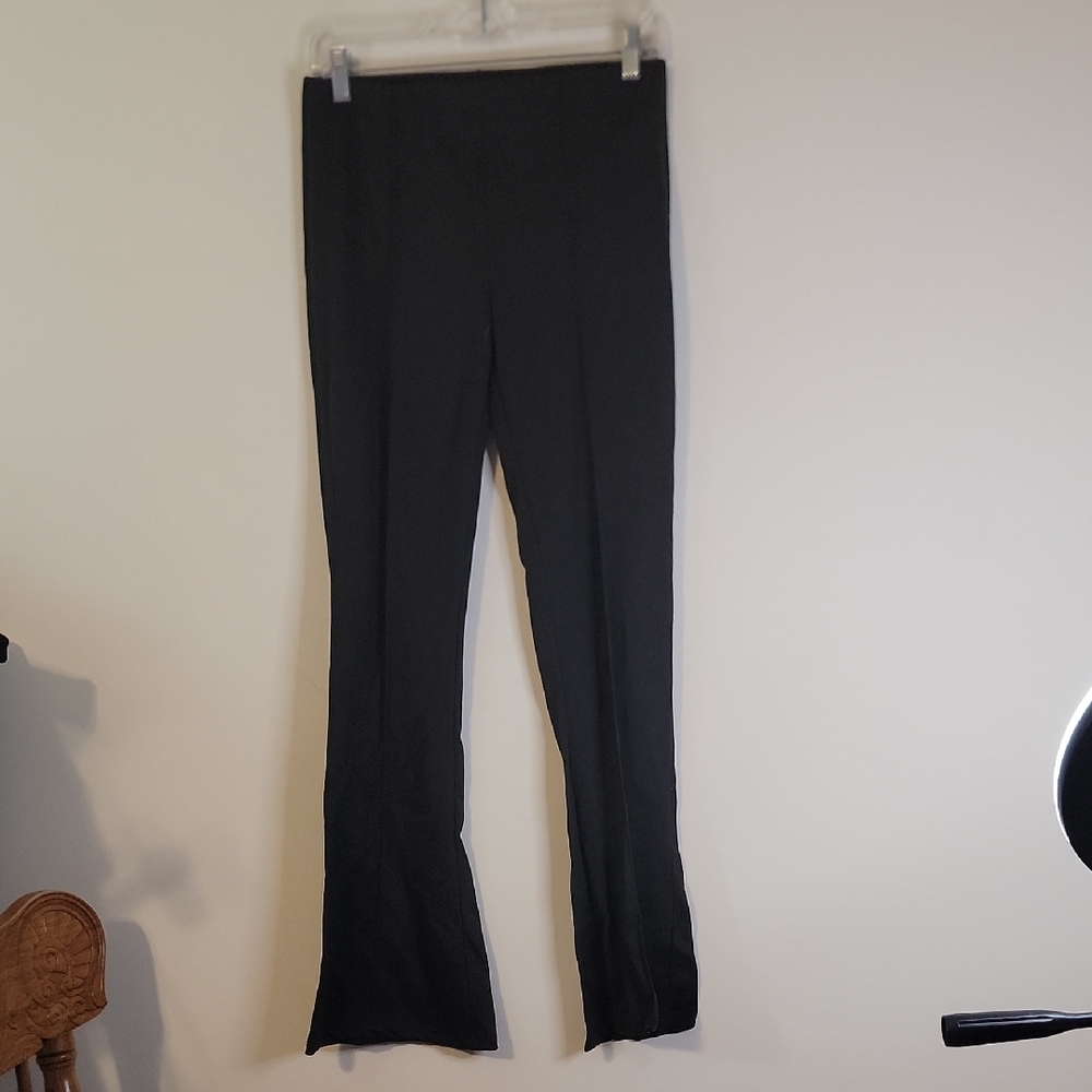 silence + noise Black Stretch Flare Pants